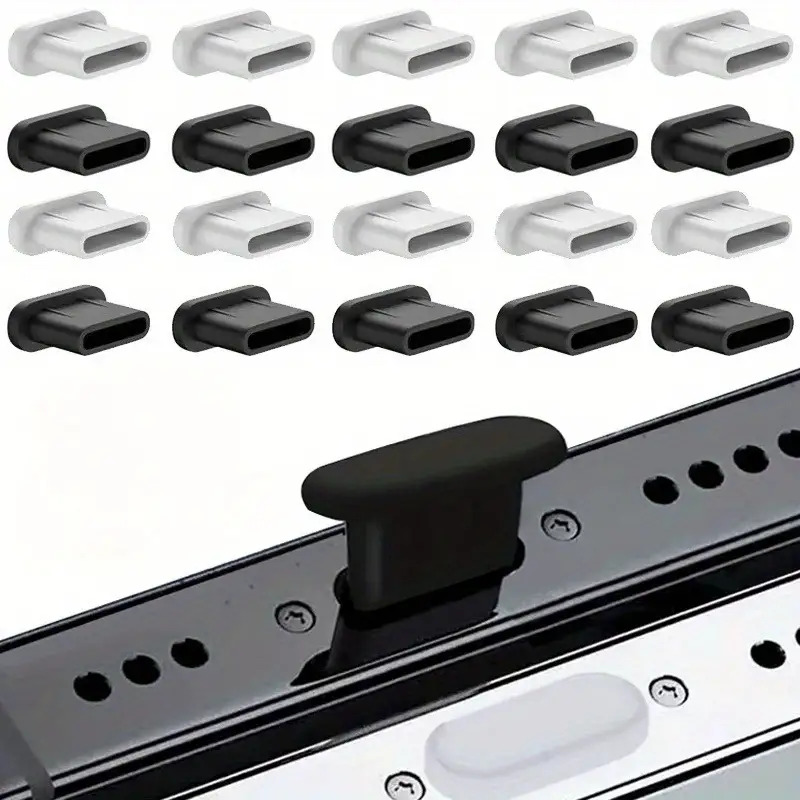 6 Pack USB C Dust Plug Type C  – Accessories Tech Pack recenzja i cena