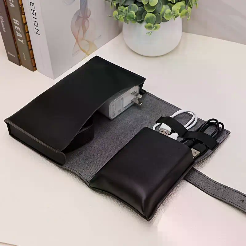 1pc PU Leather Multi-Compartme – Tech Accessories Storage recenzja i cena