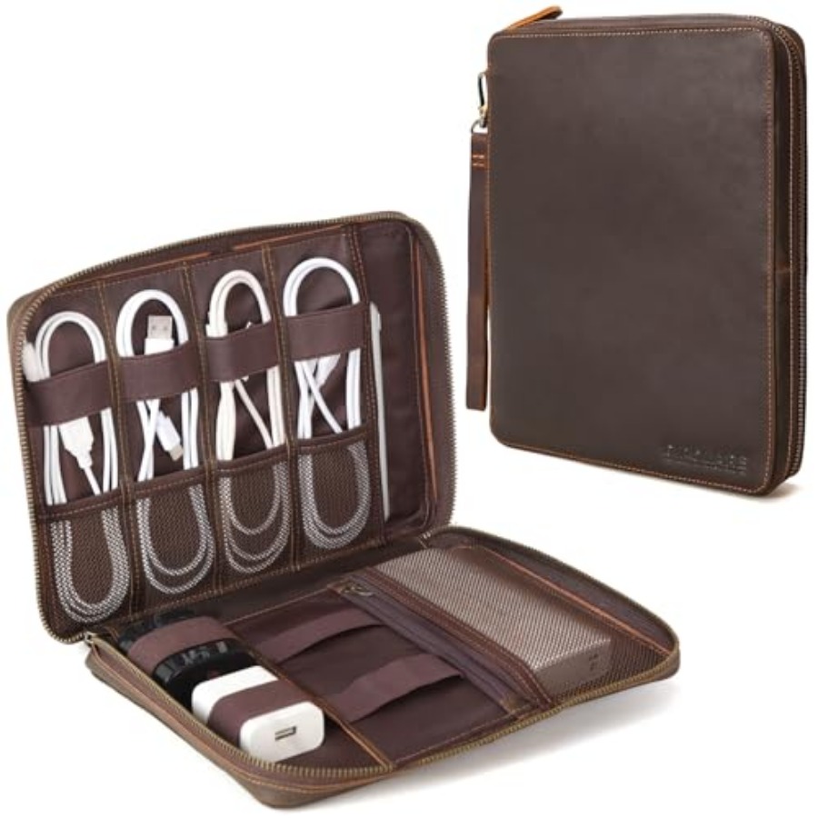 Polare Full Grain Leather Trav – Tech Accessories Storage recenzja i cena