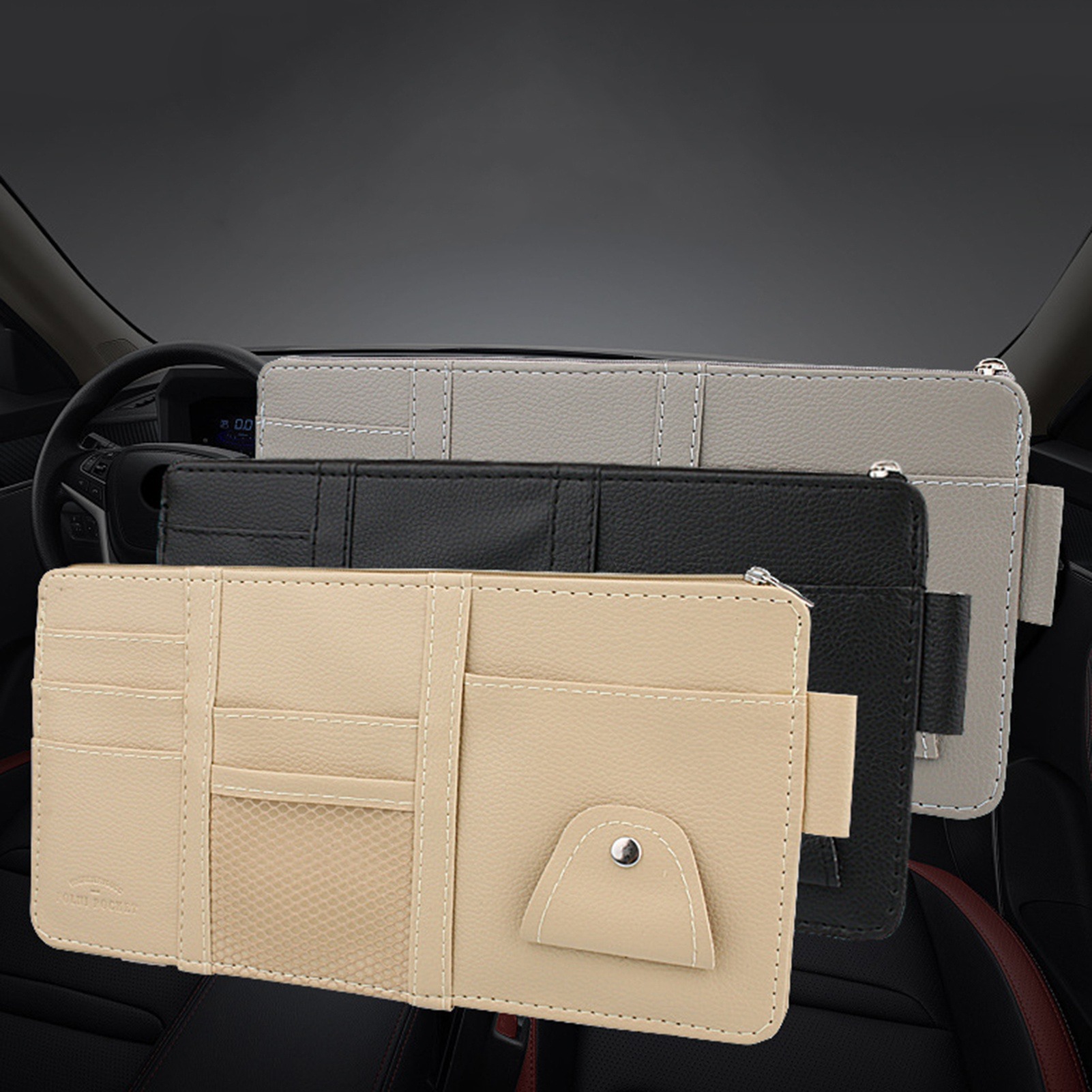 Car Sun Visor Organizer, Auto  – Tech Accessories Bag recenzja i cena