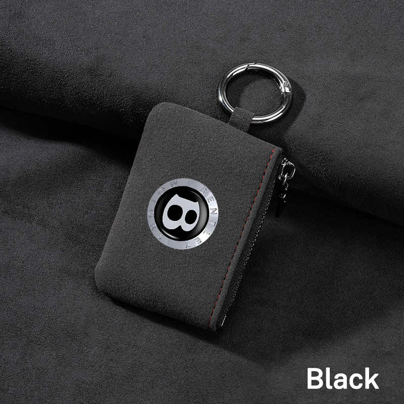 Suede Car Logo Key Bag Portabl – Tech Accessories Bag recenzja i cena