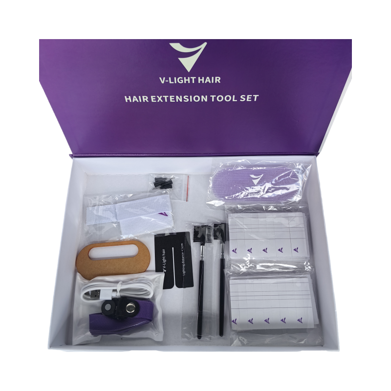 Black V-Light Seamless Hair Ex – Tech Accessories Uk recenzja i cena