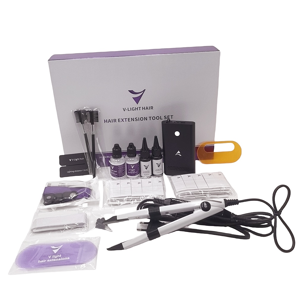 Black V-Light Seamless Hair Ex – Tech Accessories Uk recenzja i cena