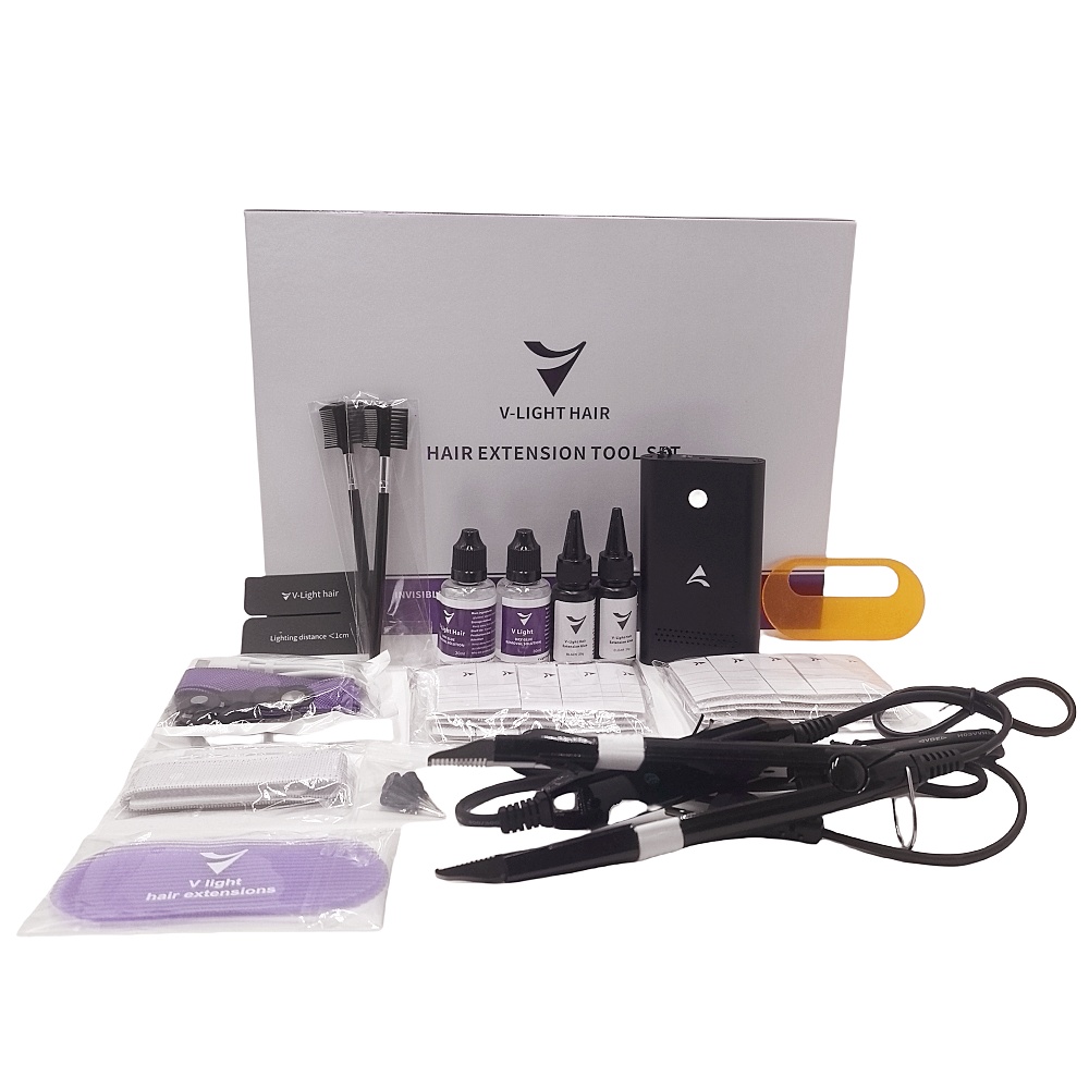 Black V-Light Seamless Hair Ex – Tech Accessories Uk recenzja i cena