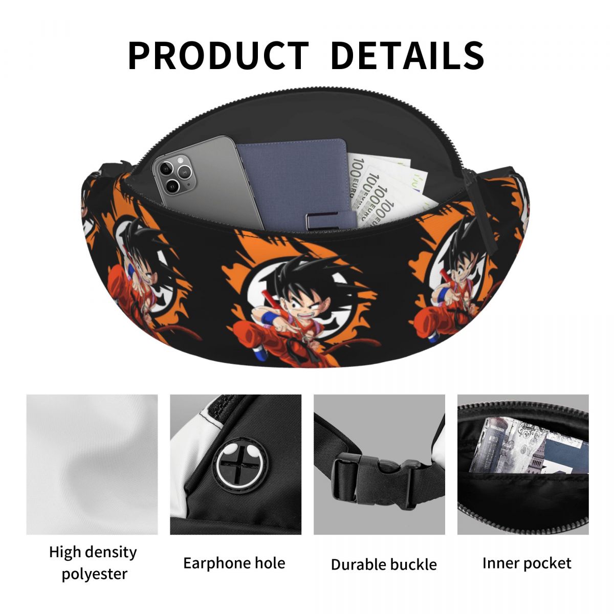 Custom Son G-Gokues  Z Fanny P – Tech Accessories Bag recenzja i cena