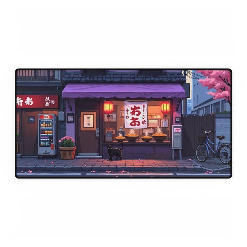 Japanese Ramen Shop Mouse Pad, – Japanese Tech Accessories recenzja i cena