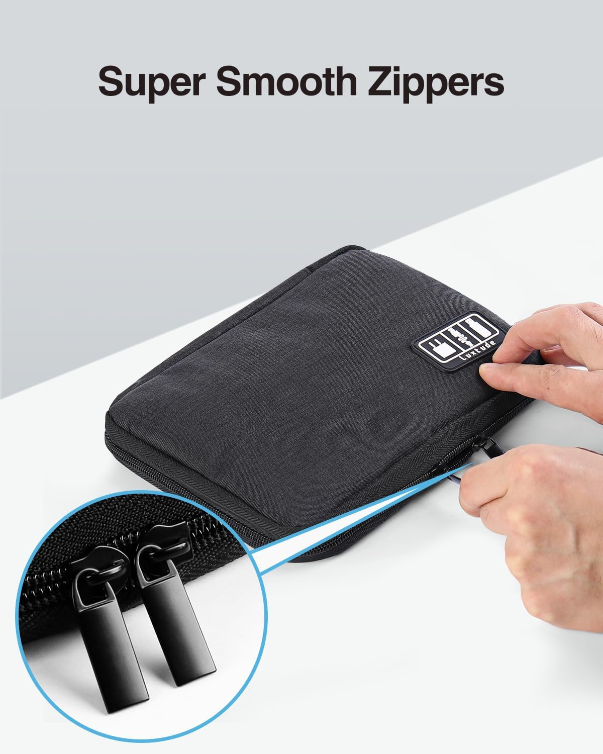 Travel Cable Organizer Bag, Fl – Tech Accessories Storage recenzja i cena