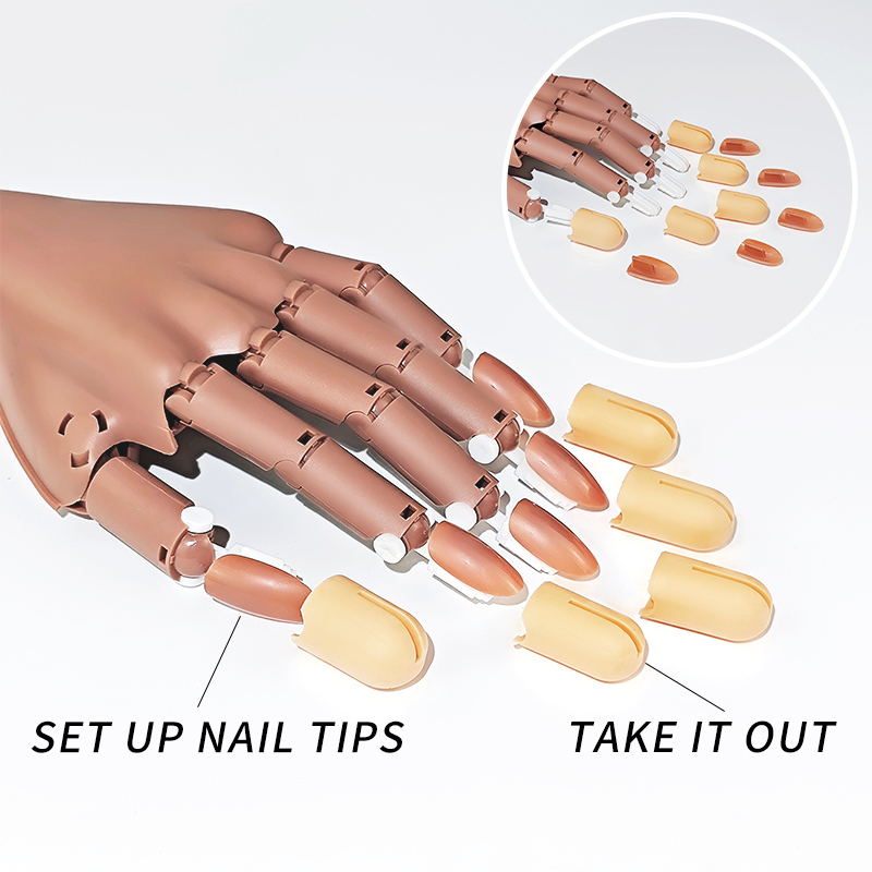 Nail Fake Practice Hand Movabl – Tech Accessories Products recenzja i cena