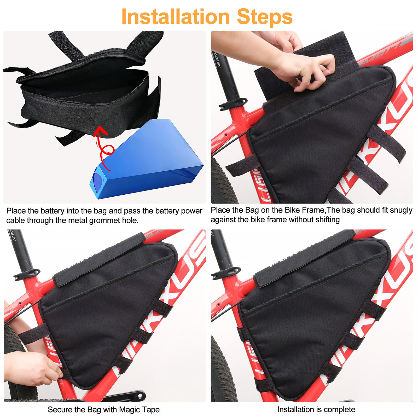 E-Bike Triangle Battery Bag Wa – Tech Accessories Bag recenzja i cena