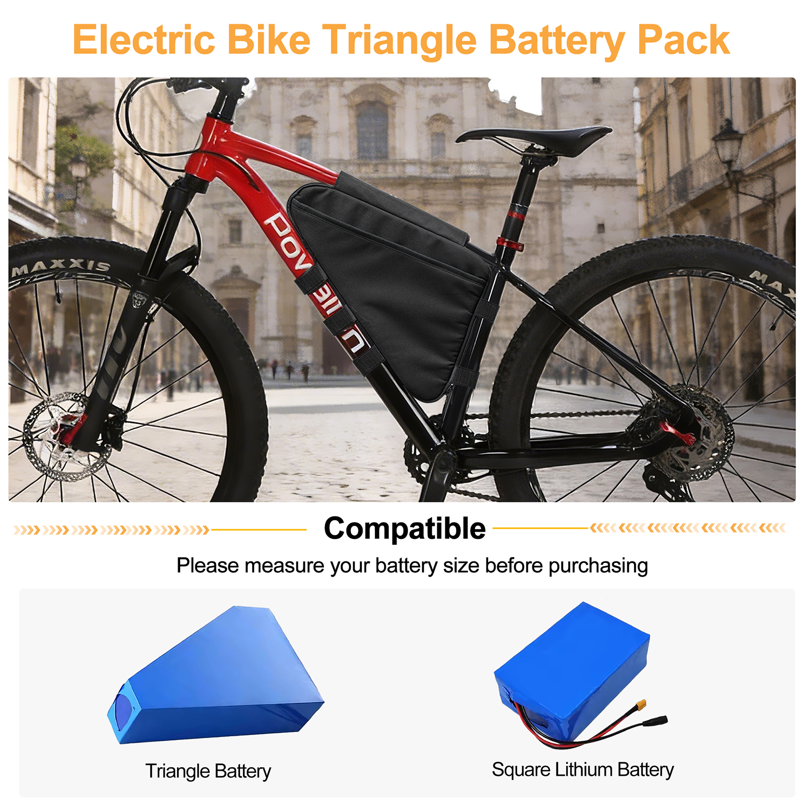 E-Bike Triangle Battery Bag Wa – Tech Accessories Bag recenzja i cena